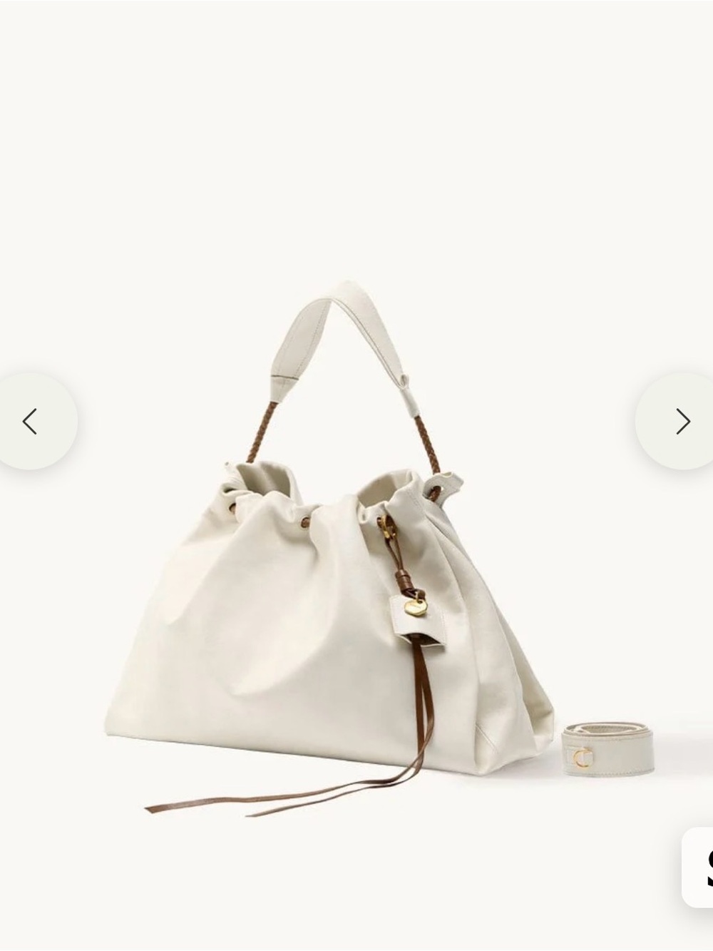 Songmont gathered bag cloud